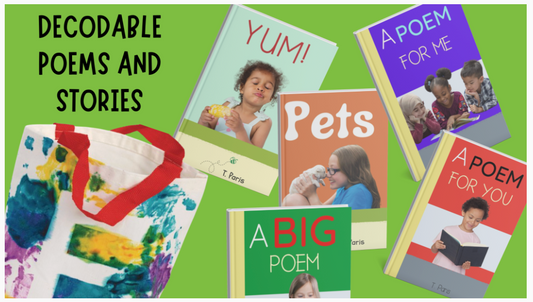 Decodable poems and stories to help kindergarteners build their phonics skills