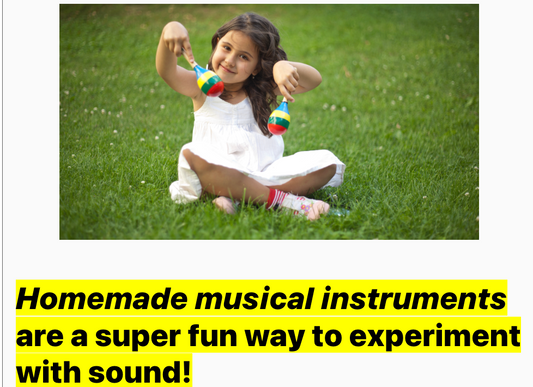 DIY Musical Instruments for Kids: Easy Music Activities for Kindergarten