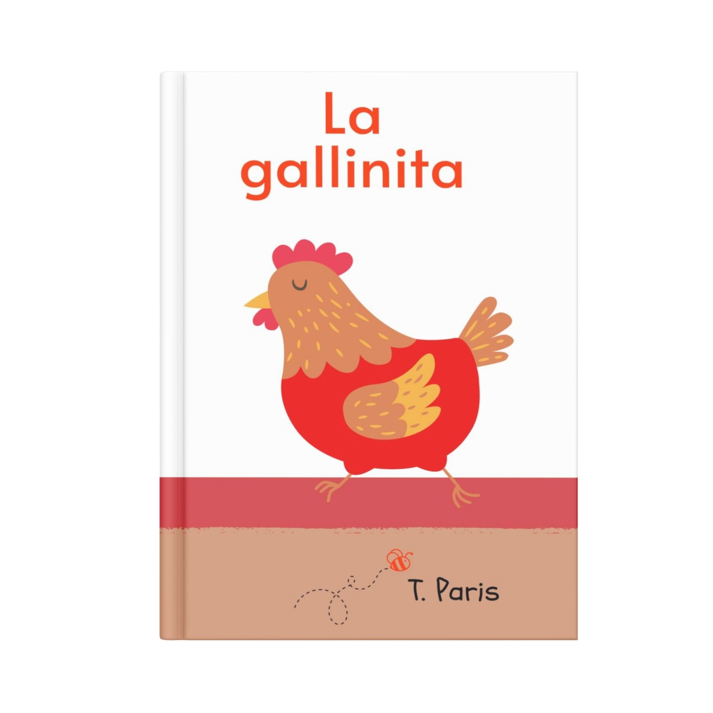 La gallinita – Libro decodificable en español para practicar sílabas abiertas, cerradas y rimas.