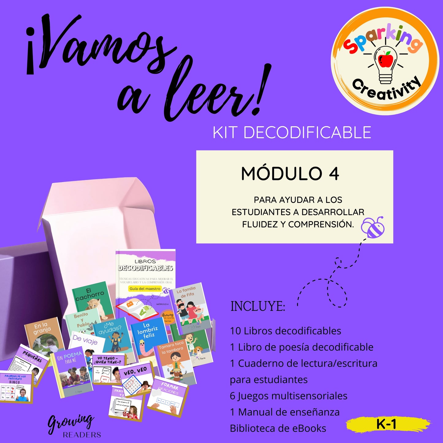 Lectura Fluida en Español: Kit de fluidez y comprensión lectora