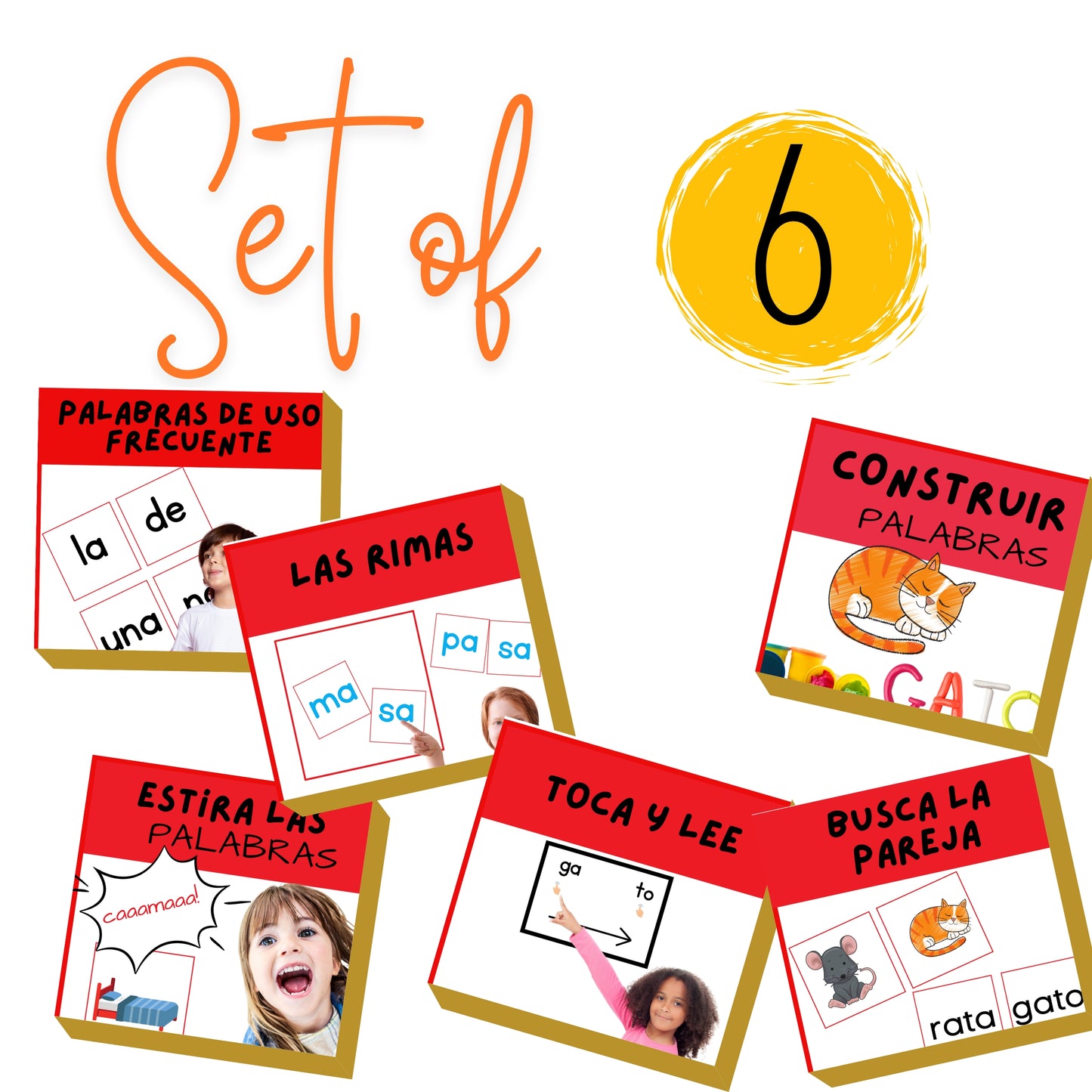 6 juegos multisensoriales para practicar destrezas de lectura