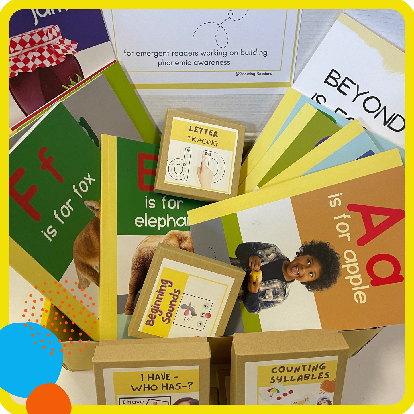 Beyond a is for apple complete Kit ~ Alphabet Storybook Kit to support phonological awareness