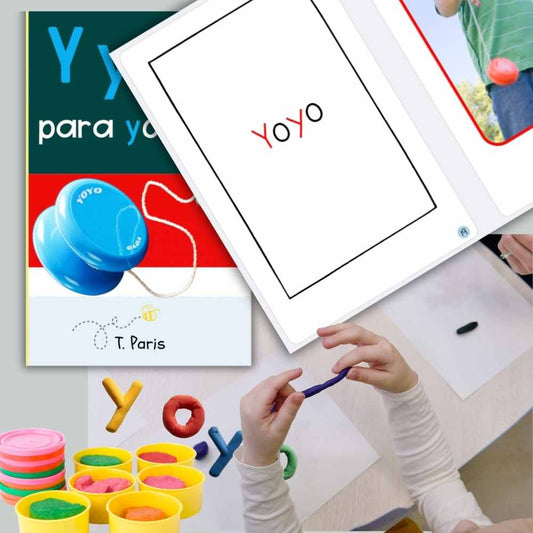Spanish Phonics Book for Children – Y para yoyo, Ages 3-6, Learn to Read
