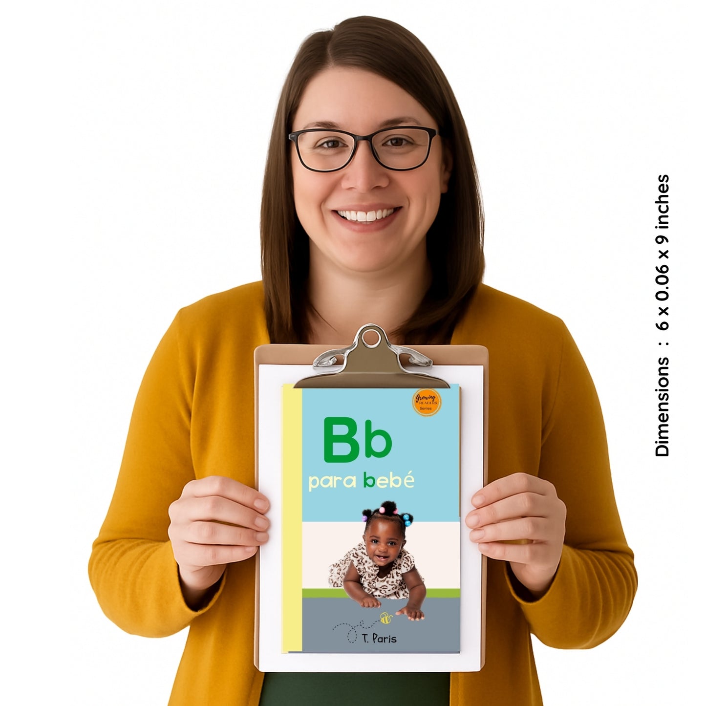 Spanish Phonics Book for Children – B para bebé , Ages 3-6, Learn to Read