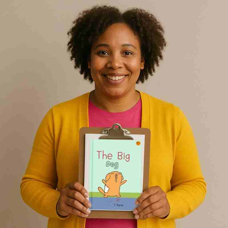 Decodable Phonics Story for Kindergarten Readers: The Big Dog