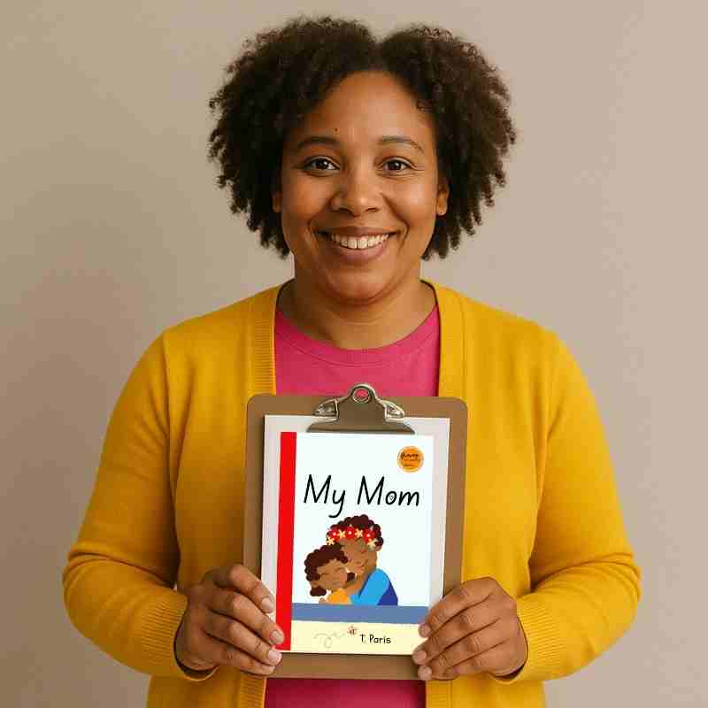 Decodable Book for Early Readers: My Mom