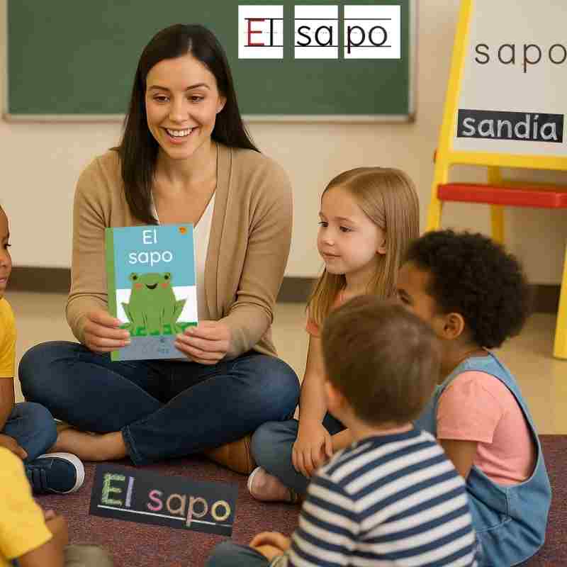 Learn to Read in Spanish: El sapo