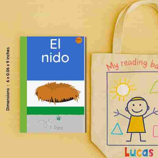 Spanish Decodable Book for Early Readers: El Nido