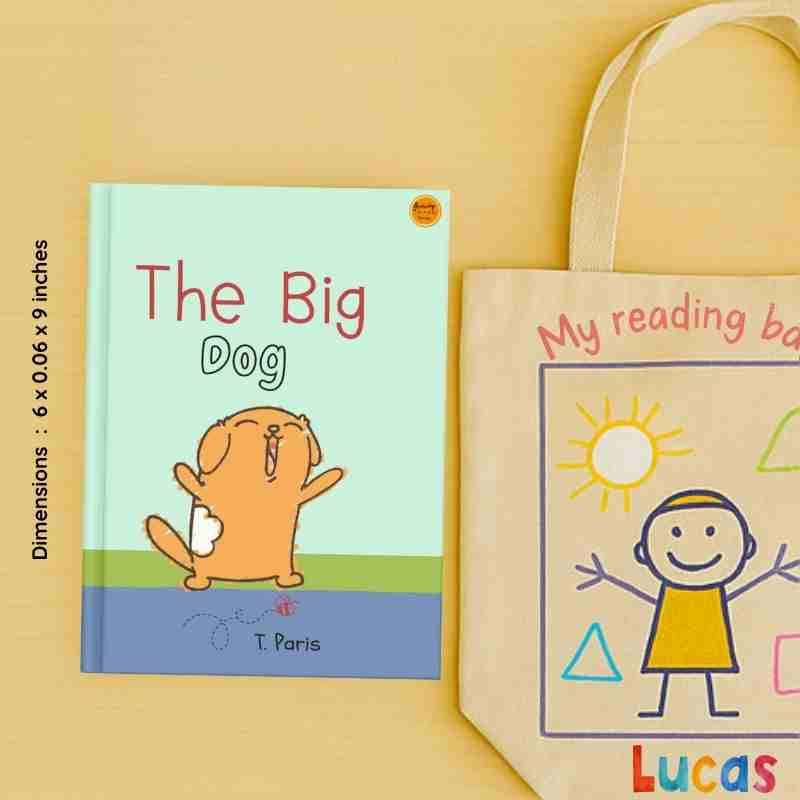 Decodable Phonics Story for Kindergarten Readers: The Big Dog