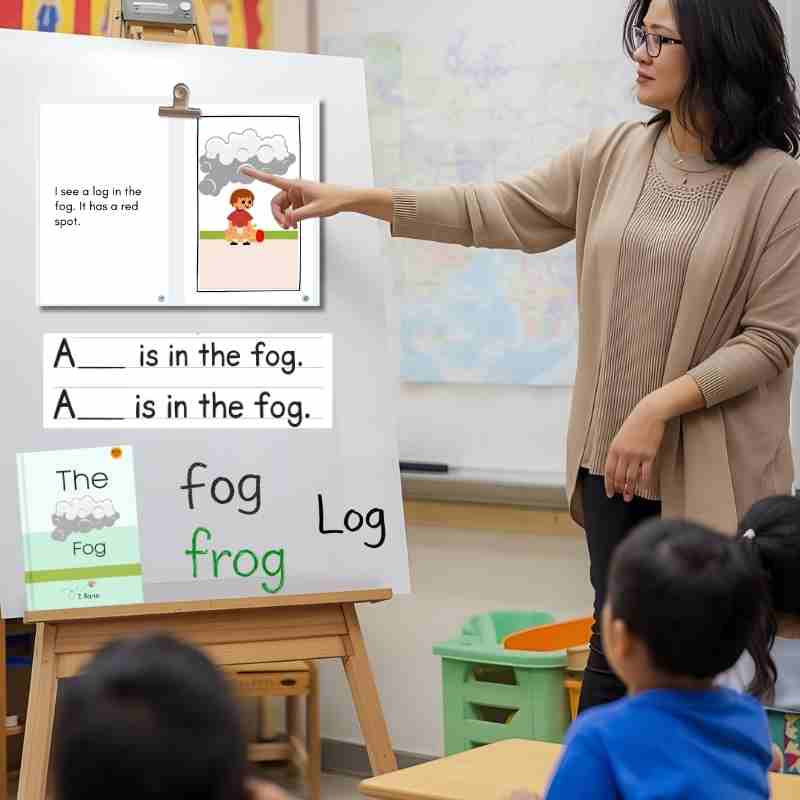 Decodable Story that Builds Reading Fluency: The Fog