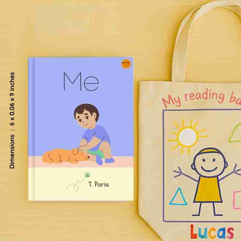 Decodable CVC Book for Early Readers: Me!