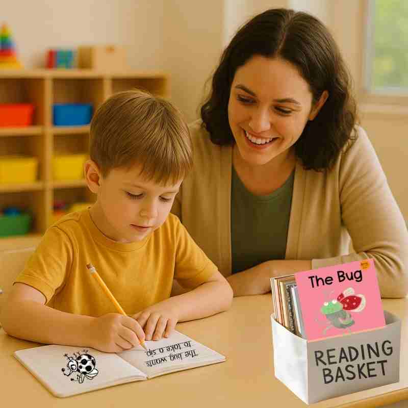 Phonics Reader for Kindergarten: The Bug