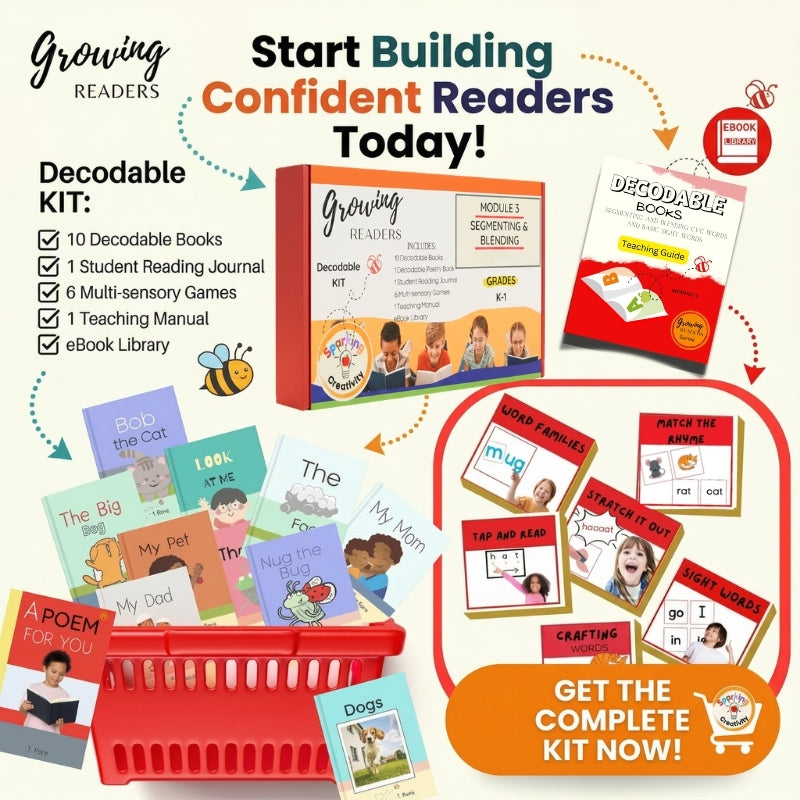 Educational reading kit with books, games, and materials for children to start building confident readers.