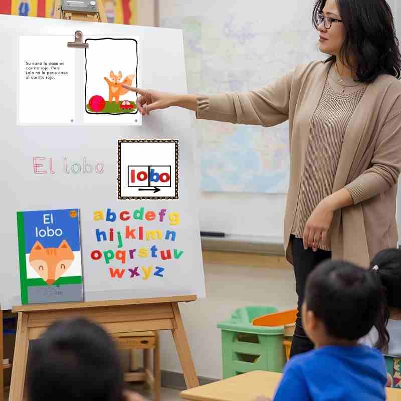 Phonics in Spanish: El Lobo