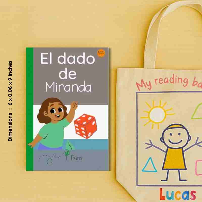 Decodable Spanish Book for Early Readers: El Dado de Miranda