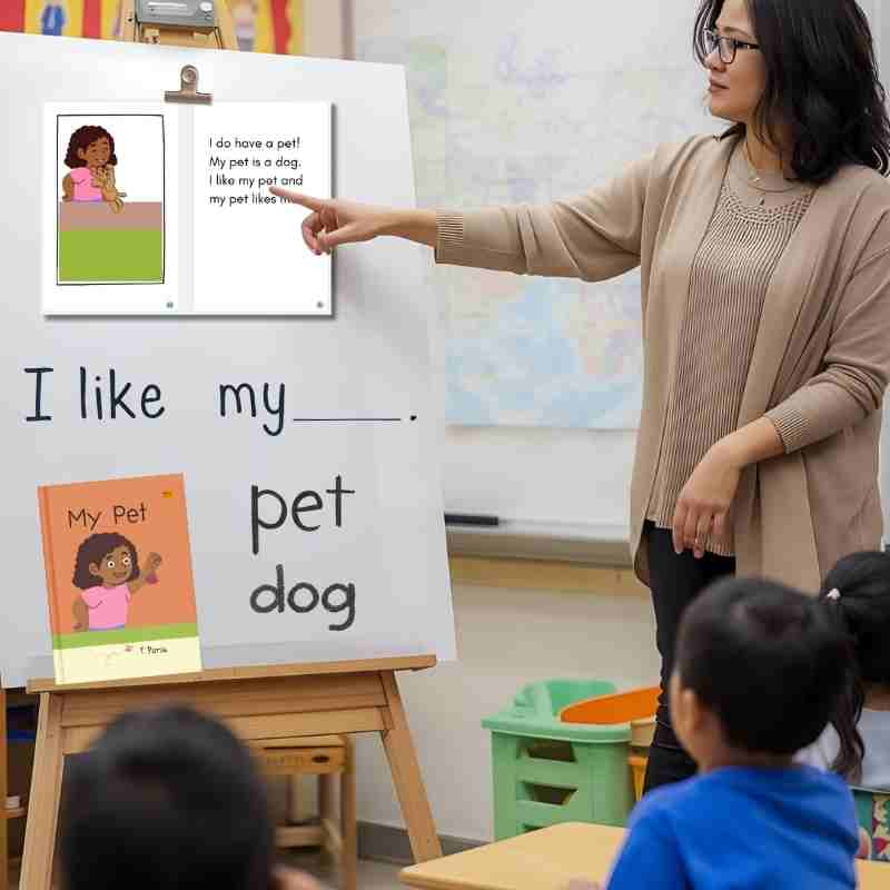 Learn to Read Story for Early Readers: My Pet