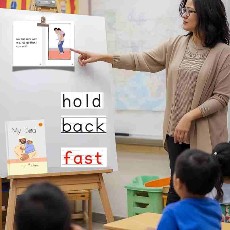 Decodable Reader for Kindergarten: My Dad