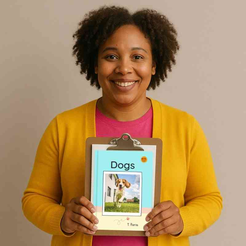 Decodable Book with Blends and Digraphs: Dogs