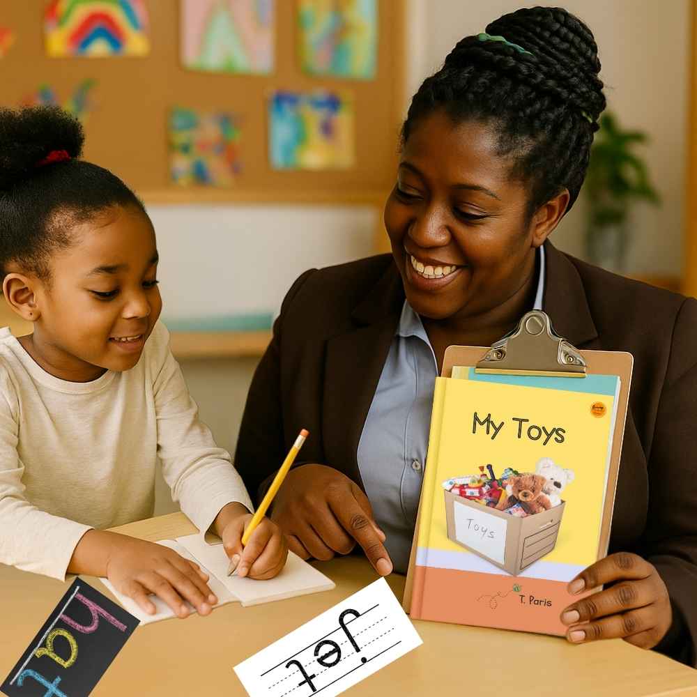Decodable Book that Builds Phonics Skills: My Toys