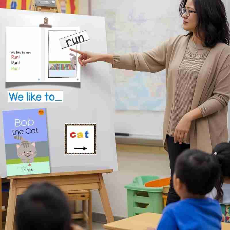 Phonics Story for Early Readers: Bob the Cat