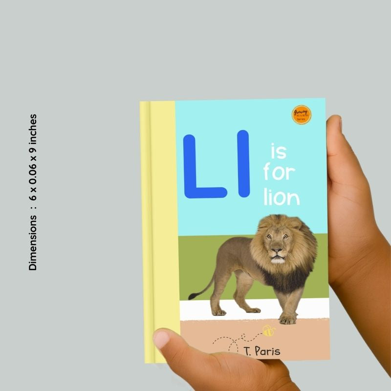 L is for Lion: Alphabet Learning Book for Kindergarten & Preschool | Letter Recognition & Phonics