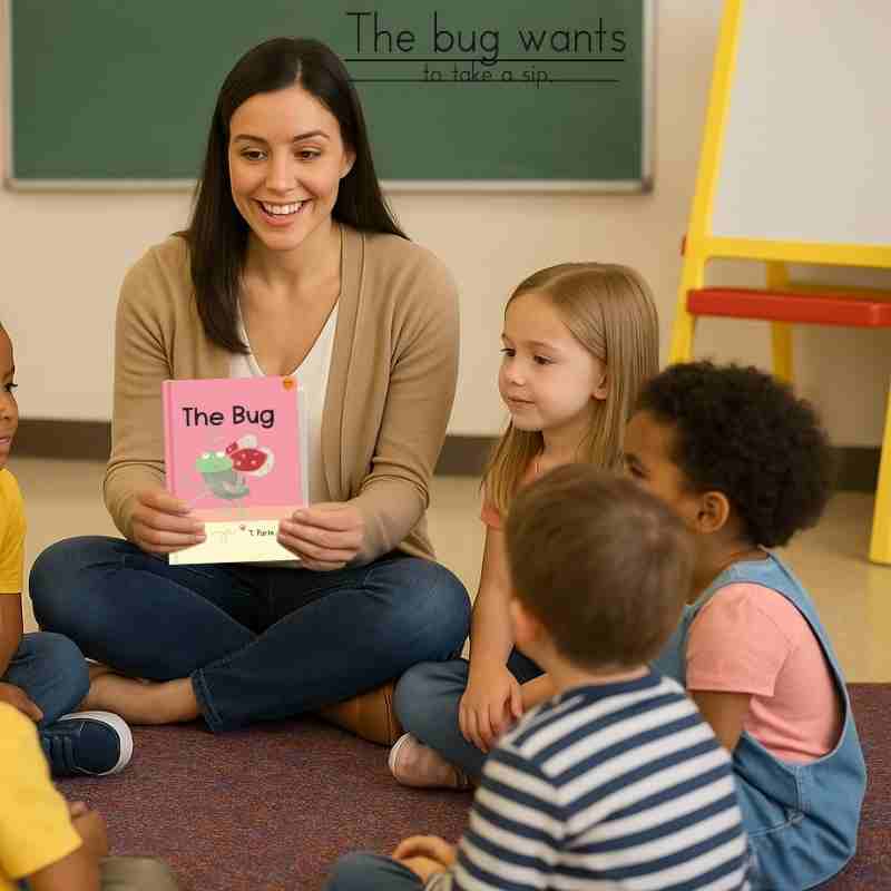 Phonics Reader for Kindergarten: The Bug