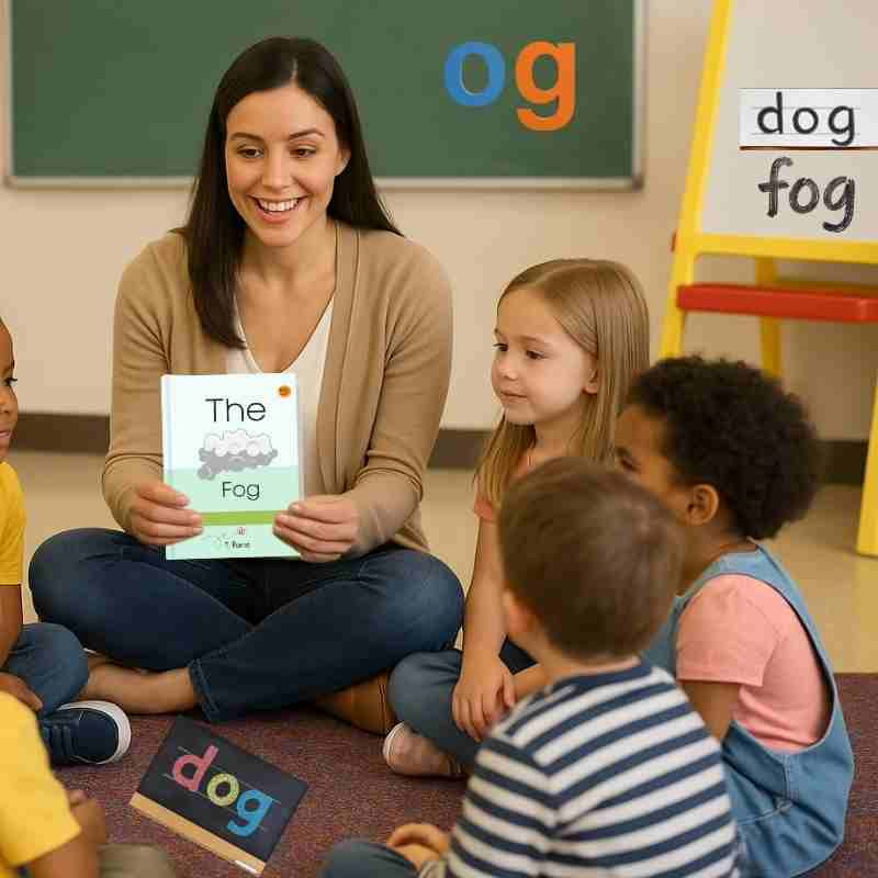Decodable Story that Builds Reading Fluency: The Fog