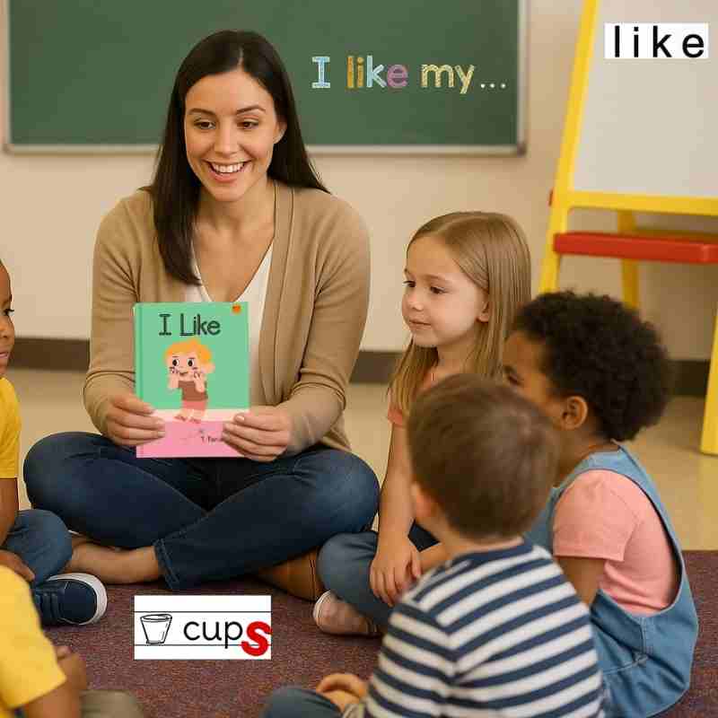 Phonics Reader for Kindergarten: I Like