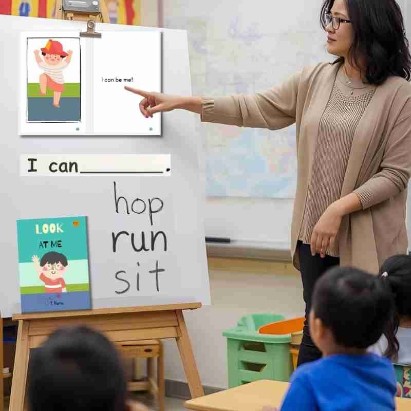Decodable Book that Builds Reading Confidence: Look at Me