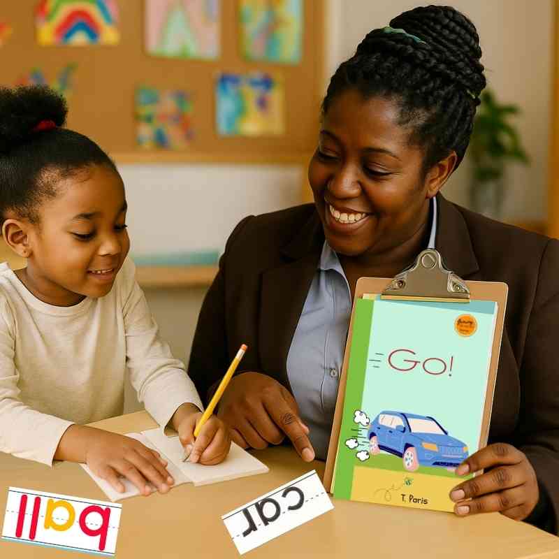 Learn to Read Decodable Story for Kindergarten: Go!