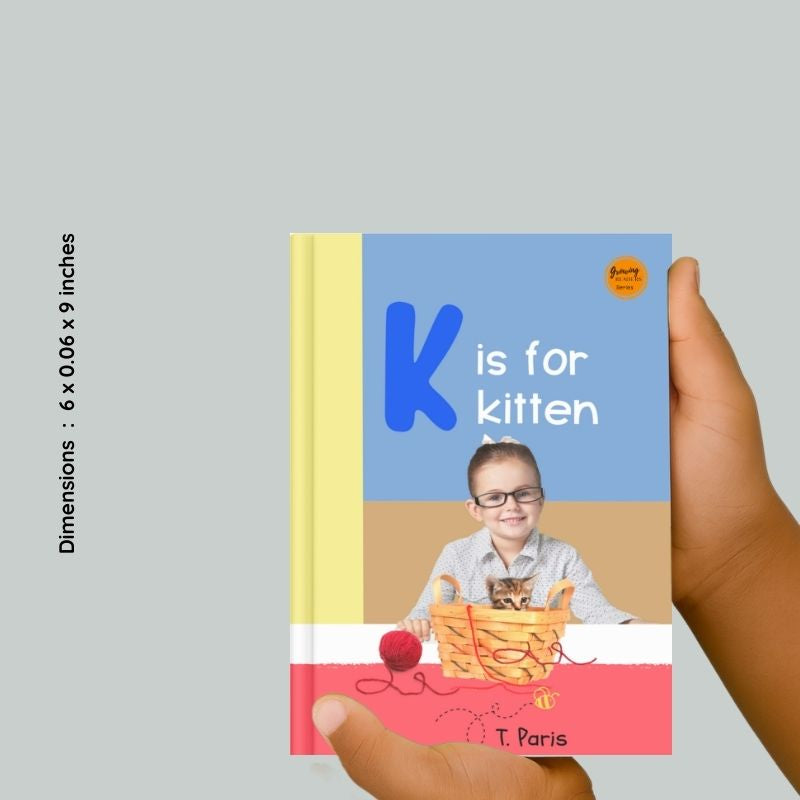 K is for Kitten: Alphabet Learning Book for Kindergarten & Preschool | Letter Recognition & Phonics