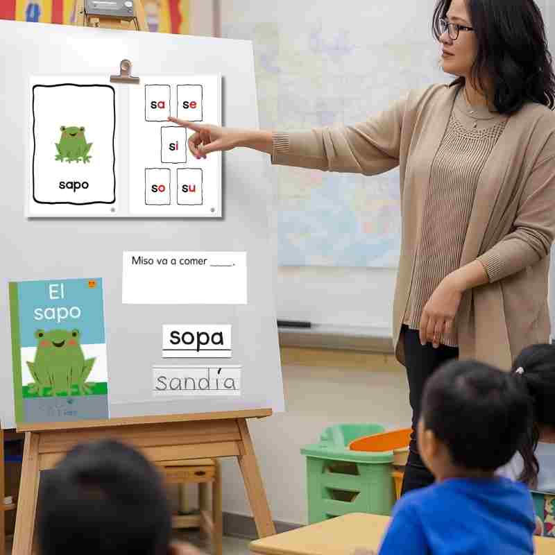 Learn to Read in Spanish: El sapo
