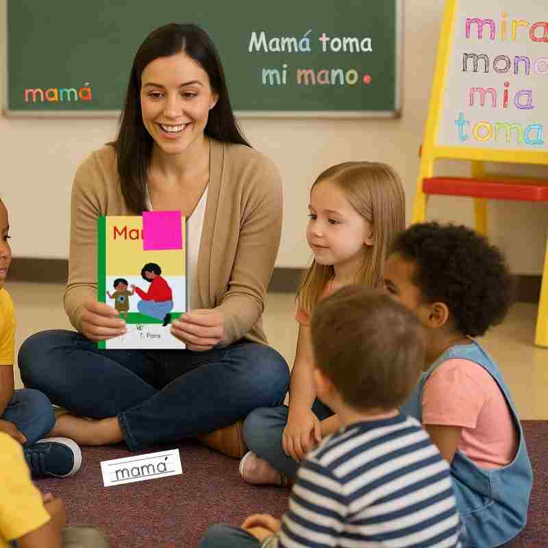 Phonics and Reading in Spanish: Mamá