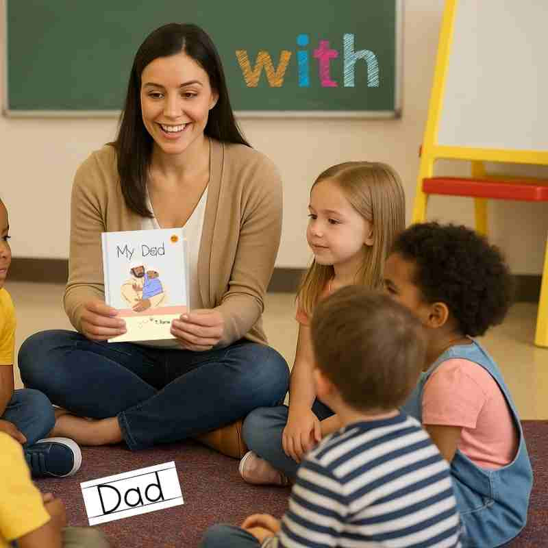 Decodable Reader for Kindergarten: My Dad
