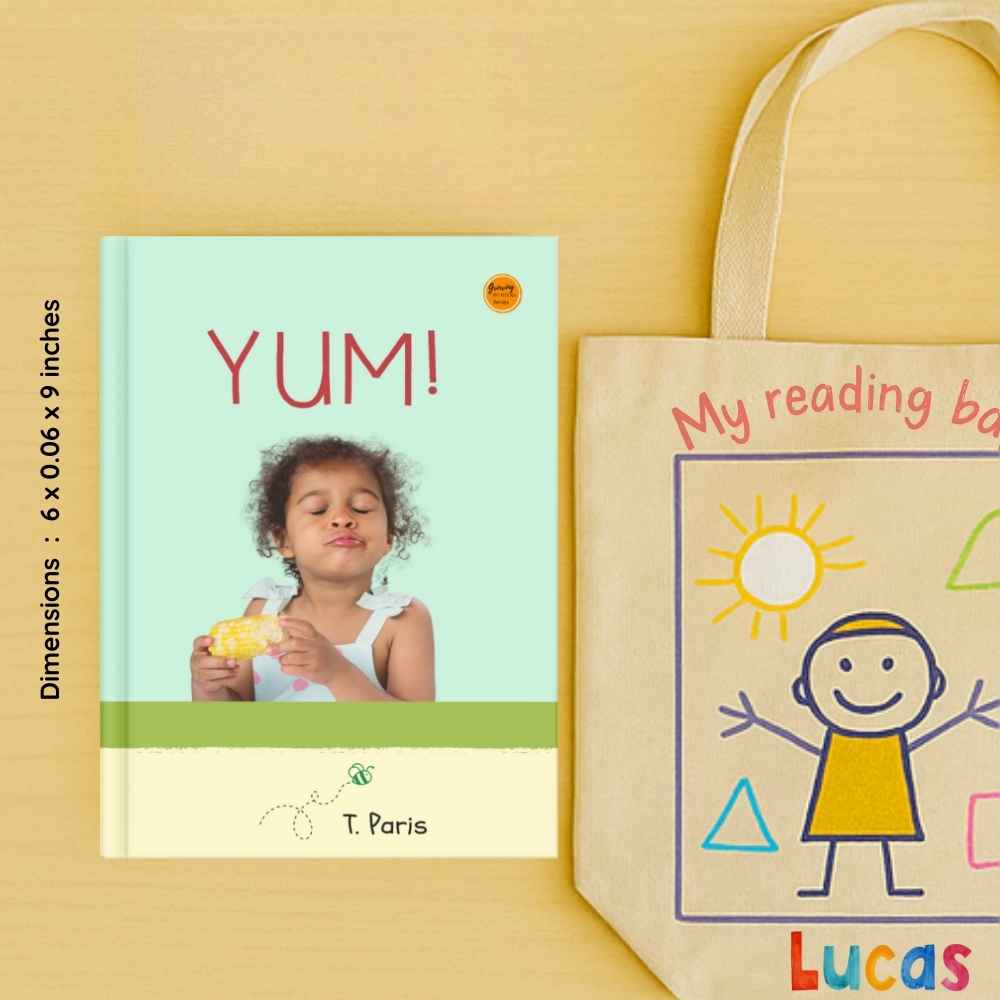 Decodable CVC Reader for Kindergarten: Yum!