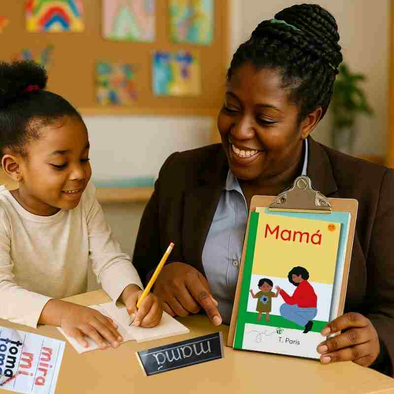 Phonics and Reading in Spanish: Mamá