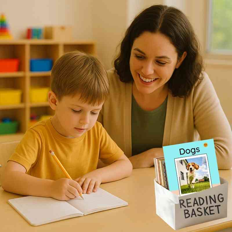 Decodable Book with Blends and Digraphs: Dogs