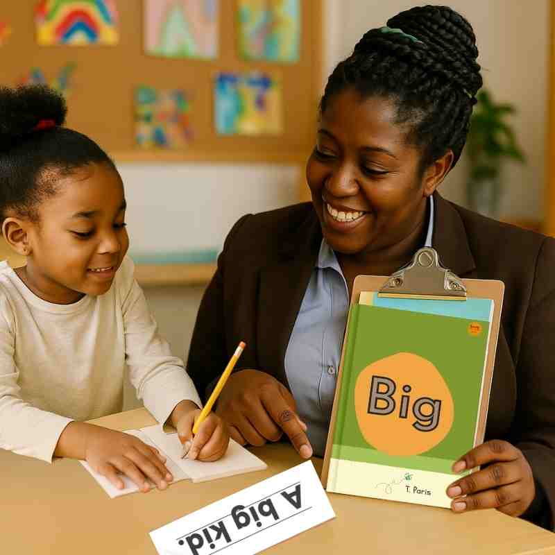 Decodable Phonics Book for Kids: Big