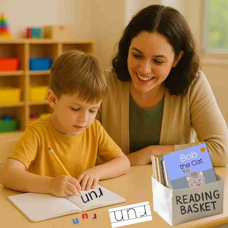 Phonics Story for Early Readers: Bob the Cat