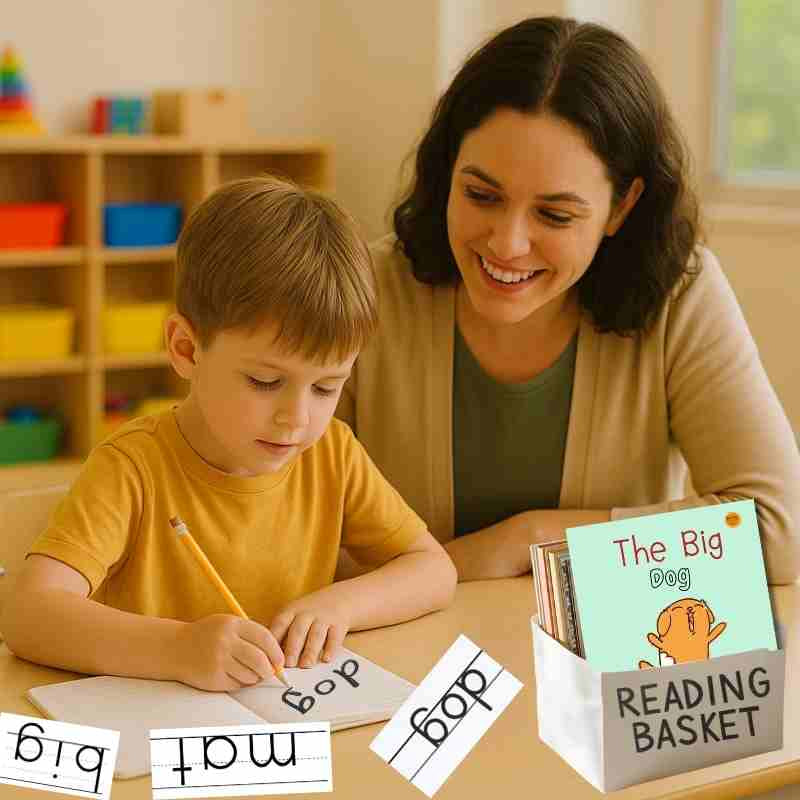 Decodable Phonics Story for Kindergarten Readers: The Big Dog