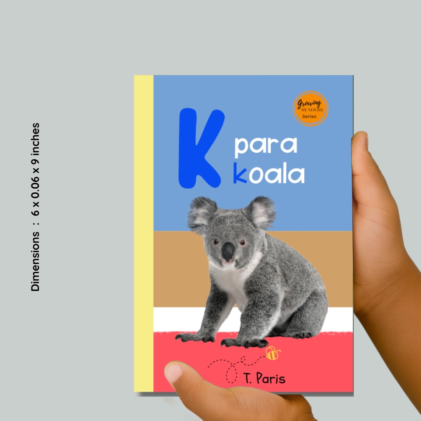 Spanish Phonics Book for Children – K para koala , Ages 3-6, Learn to Read
