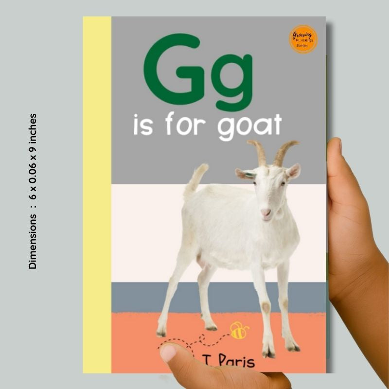 G is for Goat: Alphabet Learning Book for Kindergarten & Preschool | Letter Recognition & Phonics