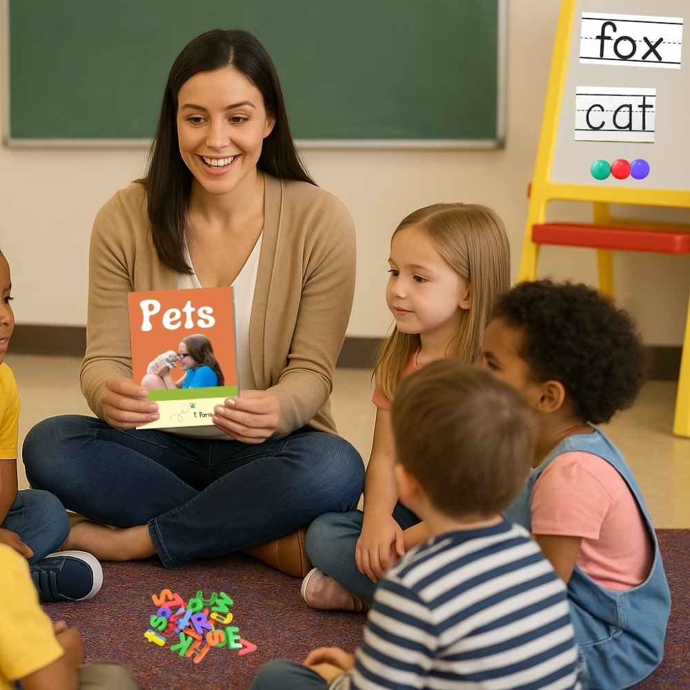Learn to Read Decodable Story: Pets