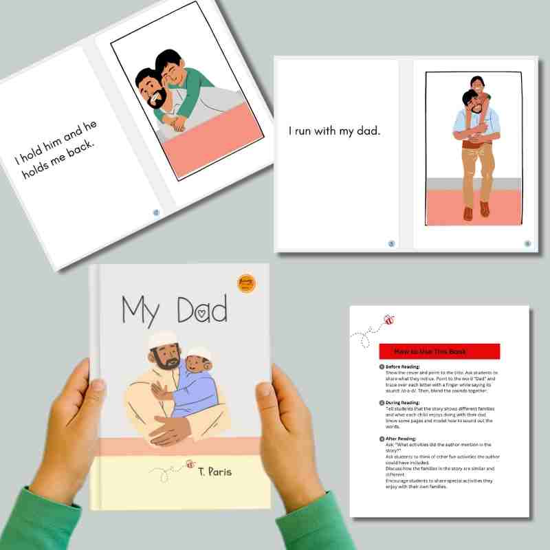 Decodable Reader for Kindergarten: My Dad