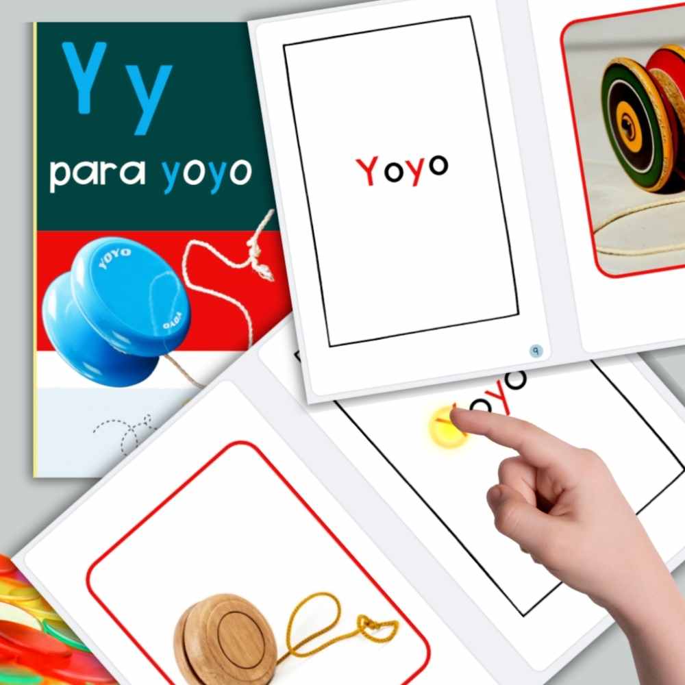 Spanish Phonics Book for Children – Y para yoyo, Ages 3-6, Learn to Read