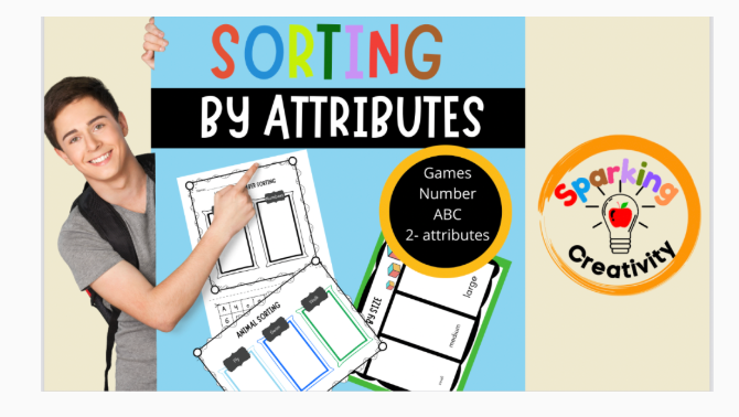 Sorting Activities for Preschool and Kindergarten: Math and Literacy I ...