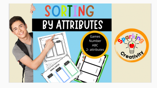 Sorting activities for preschool and kindergarten math and literacy
