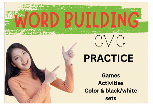5 Best CVC Words Activities and Games for Kindergarten: Tap, Blend & Segment to Build Early Reading Fluency