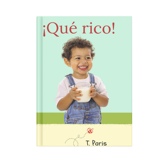 ¡Qué rico! – Libro decodificable para sílabas abiertas, sílabas cerradas y rimas.