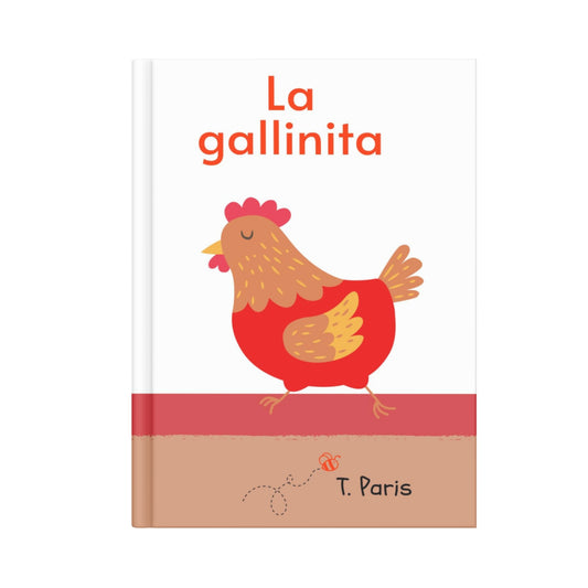 La gallinita – Libro decodificable en español para practicar sílabas abiertas, cerradas y rimas.